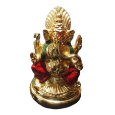 Ganesha Idol (24k Gold Plated)
